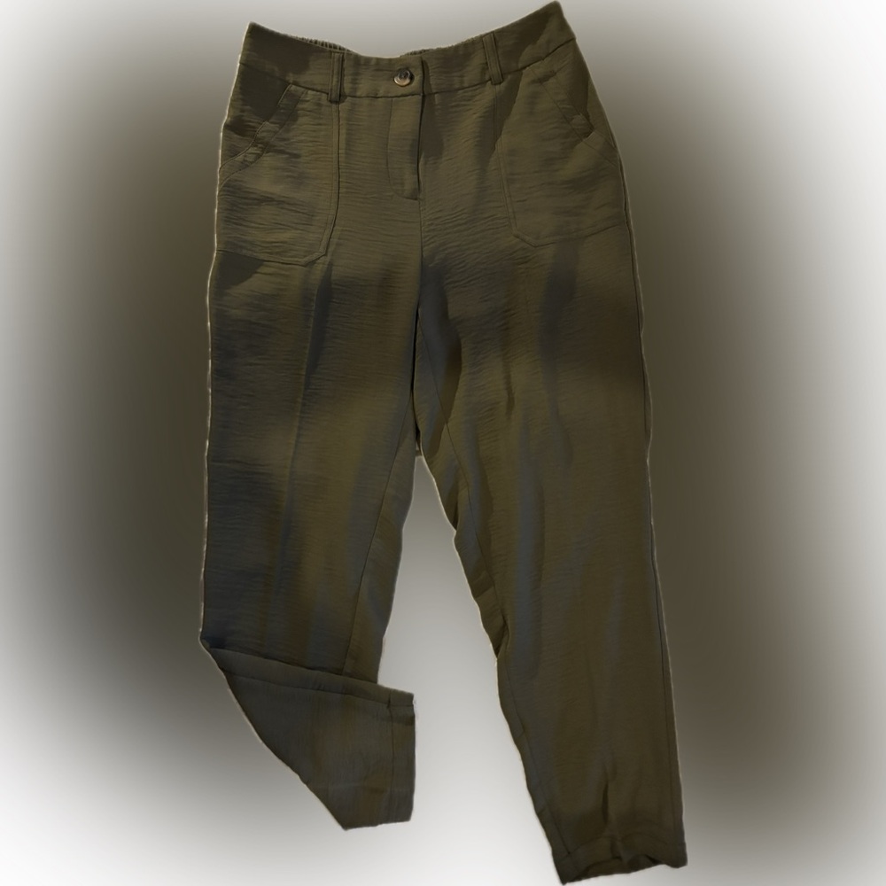 Soho Stylish Olive Trousers